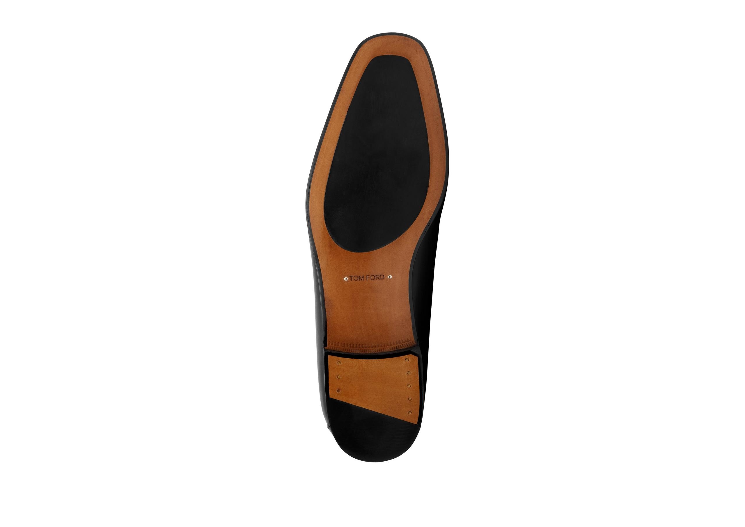 BURNISHED LEATHER MARTIN LOAFER - 4
