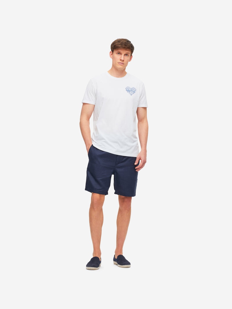 Men's T-Shirt Ripley 12 Pima Cotton Blue - 3