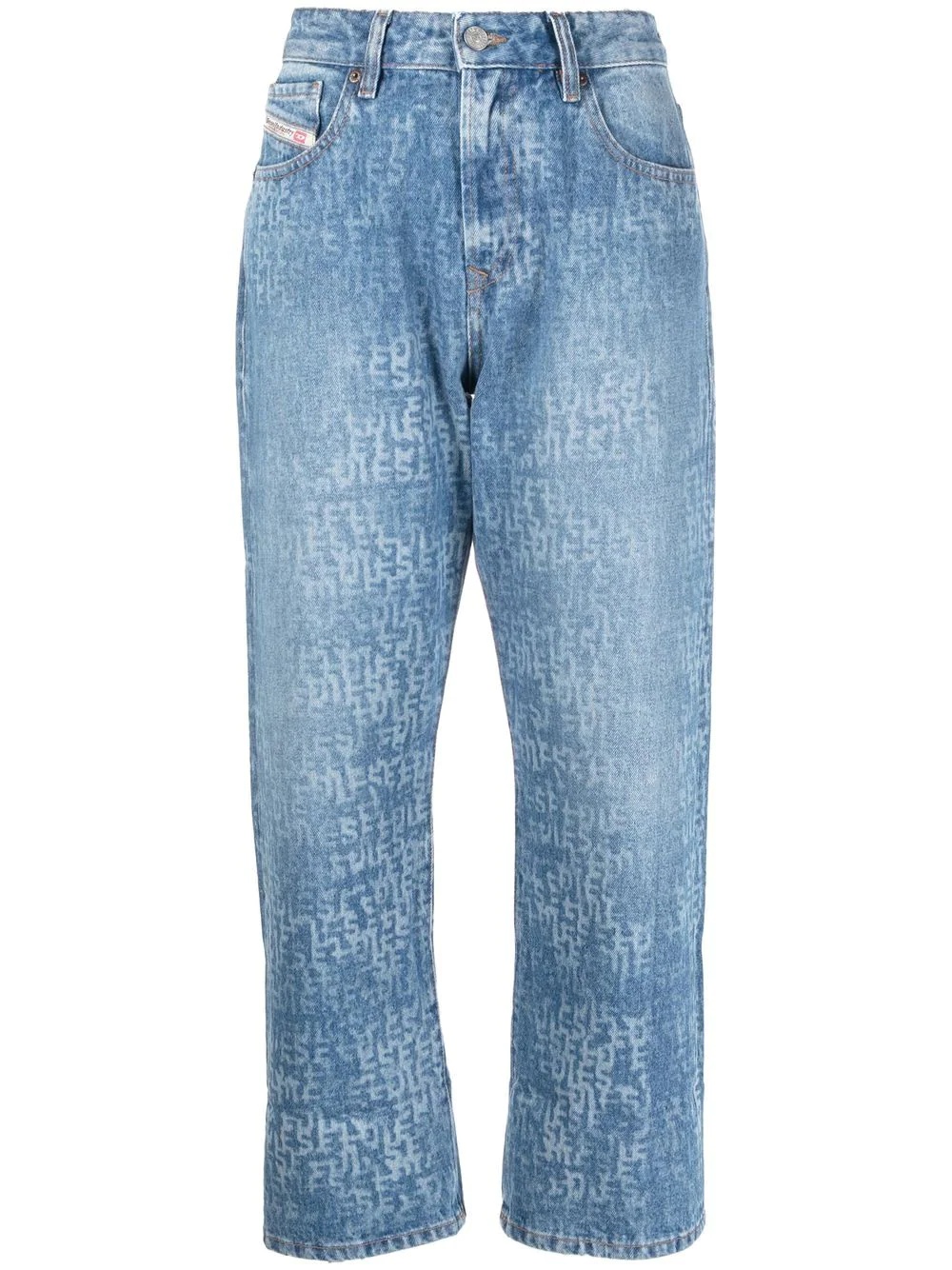 1999 loose-fit straight-leg jeans - 1