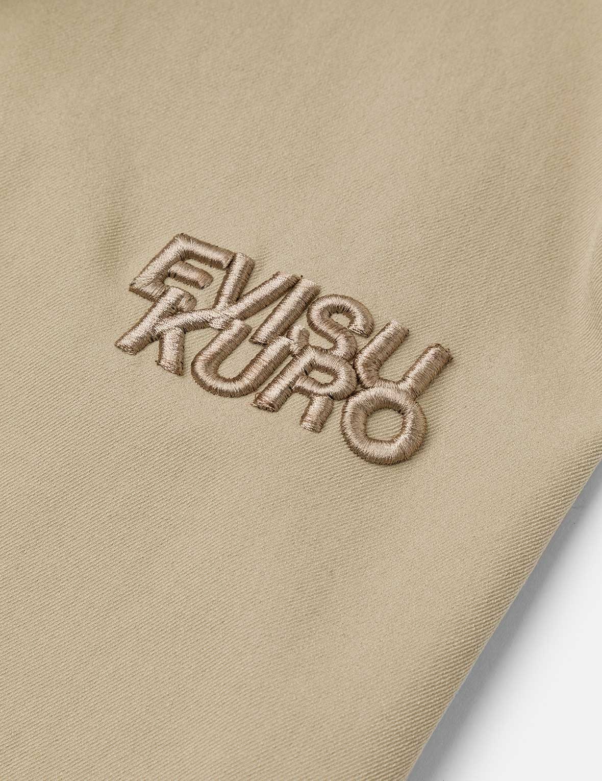 Logo Embroidery Relax Fit Chino Pants - 7