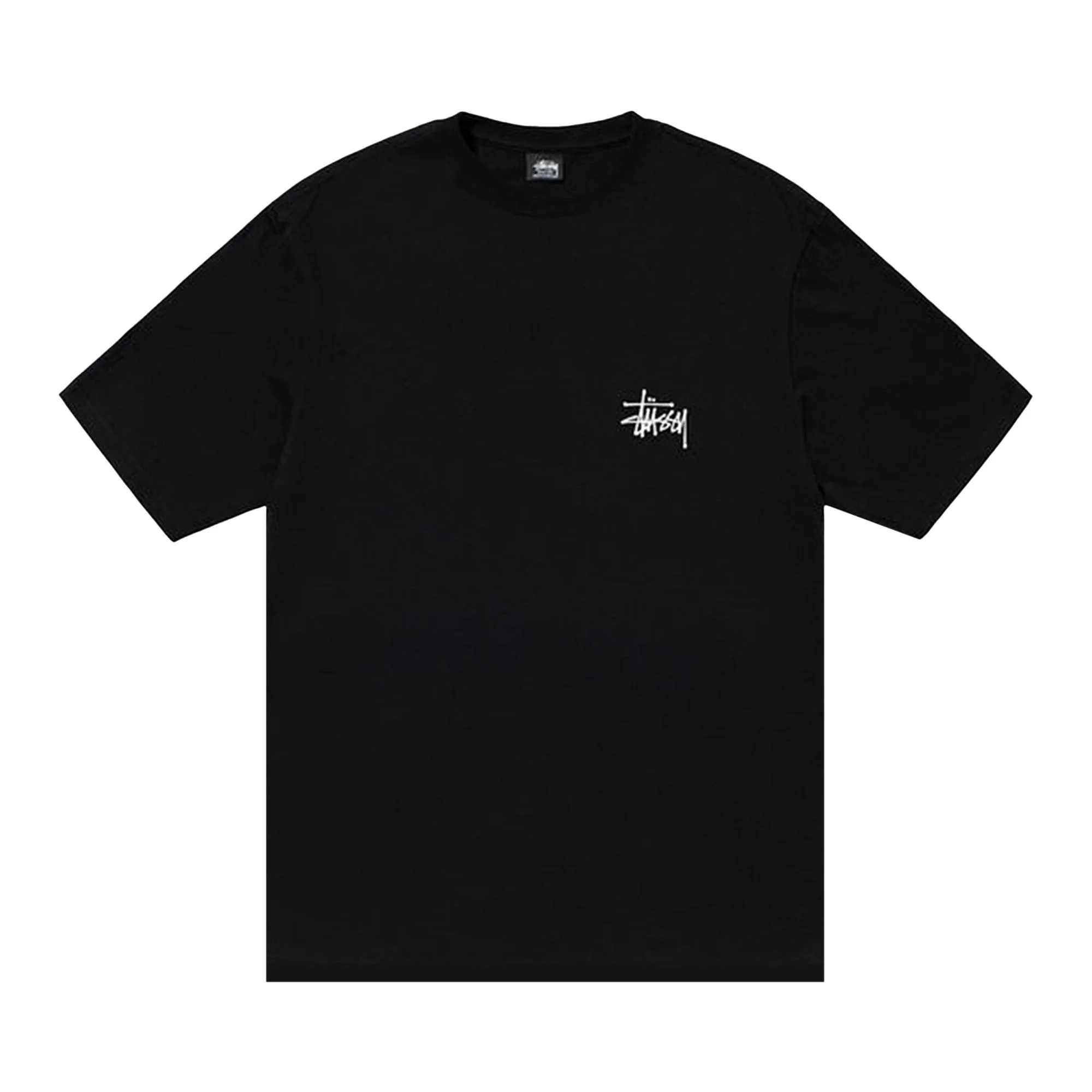 Stussy Basic Tee 'Black' - 1