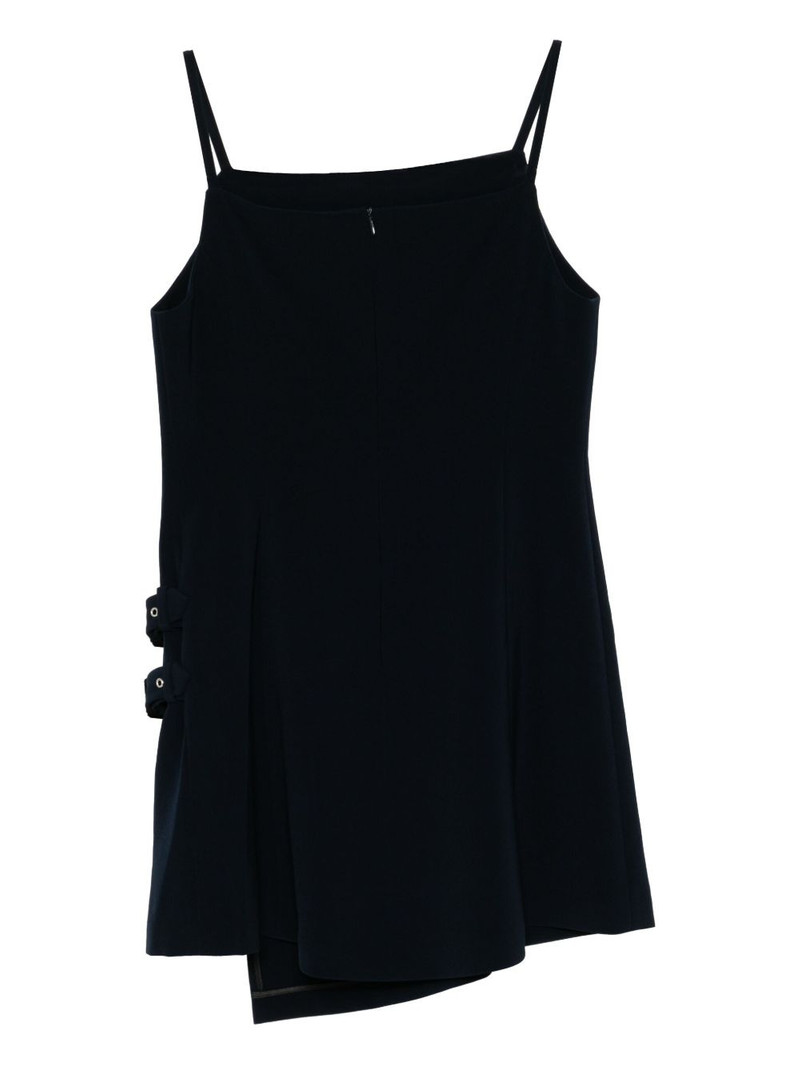 We11done logo-plaque dress outlook