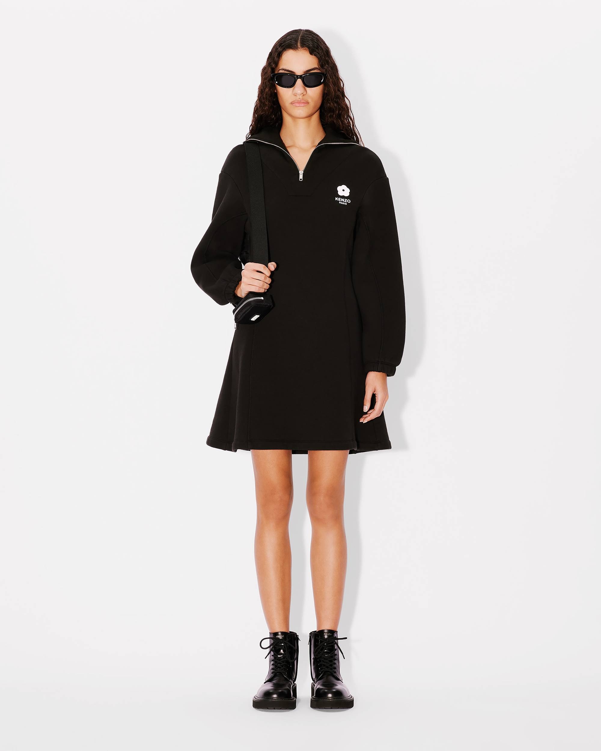 'Boke Flower 2.0' embroidered sweatshirt dress - 3