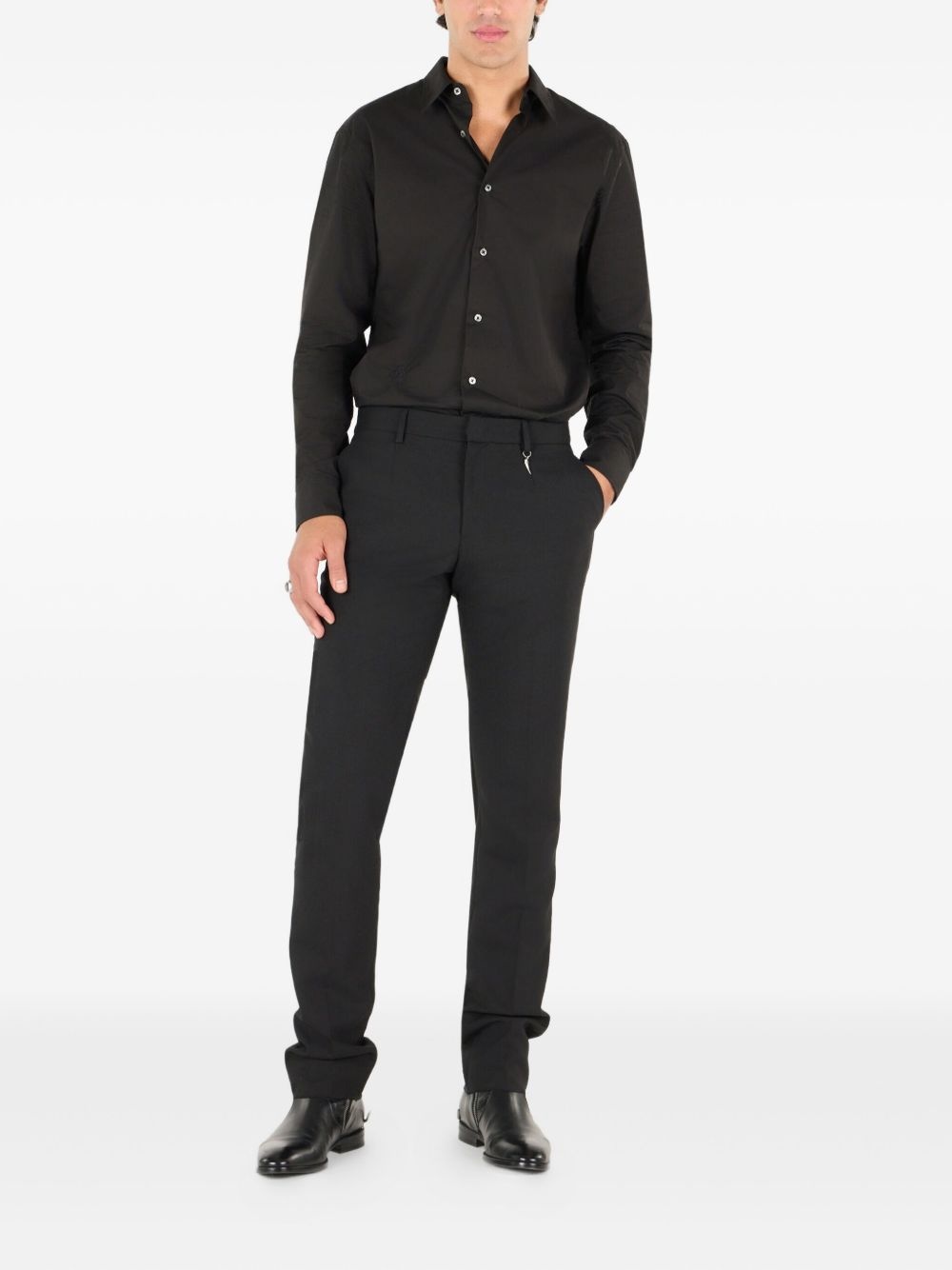 straight-leg trousers - 2