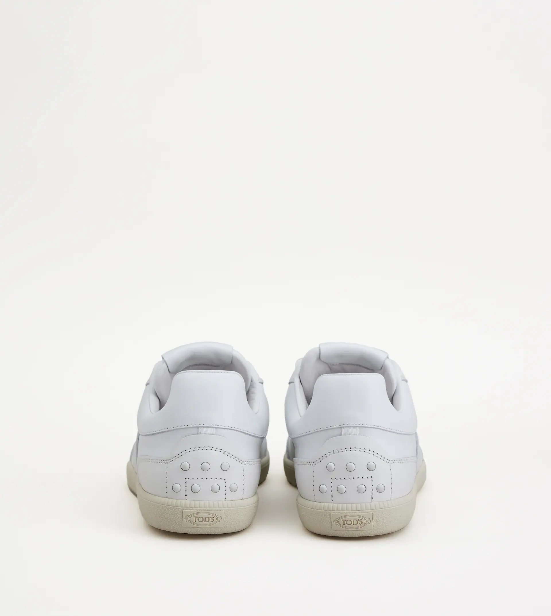 TOD’S TABS SNEAKERS IN LEATHER - WHITE - 3