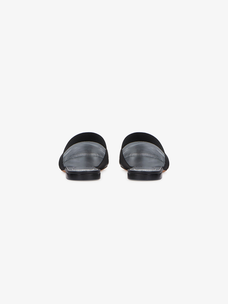 Givenchy GIVENCHY PARIS flat mules in leather outlook