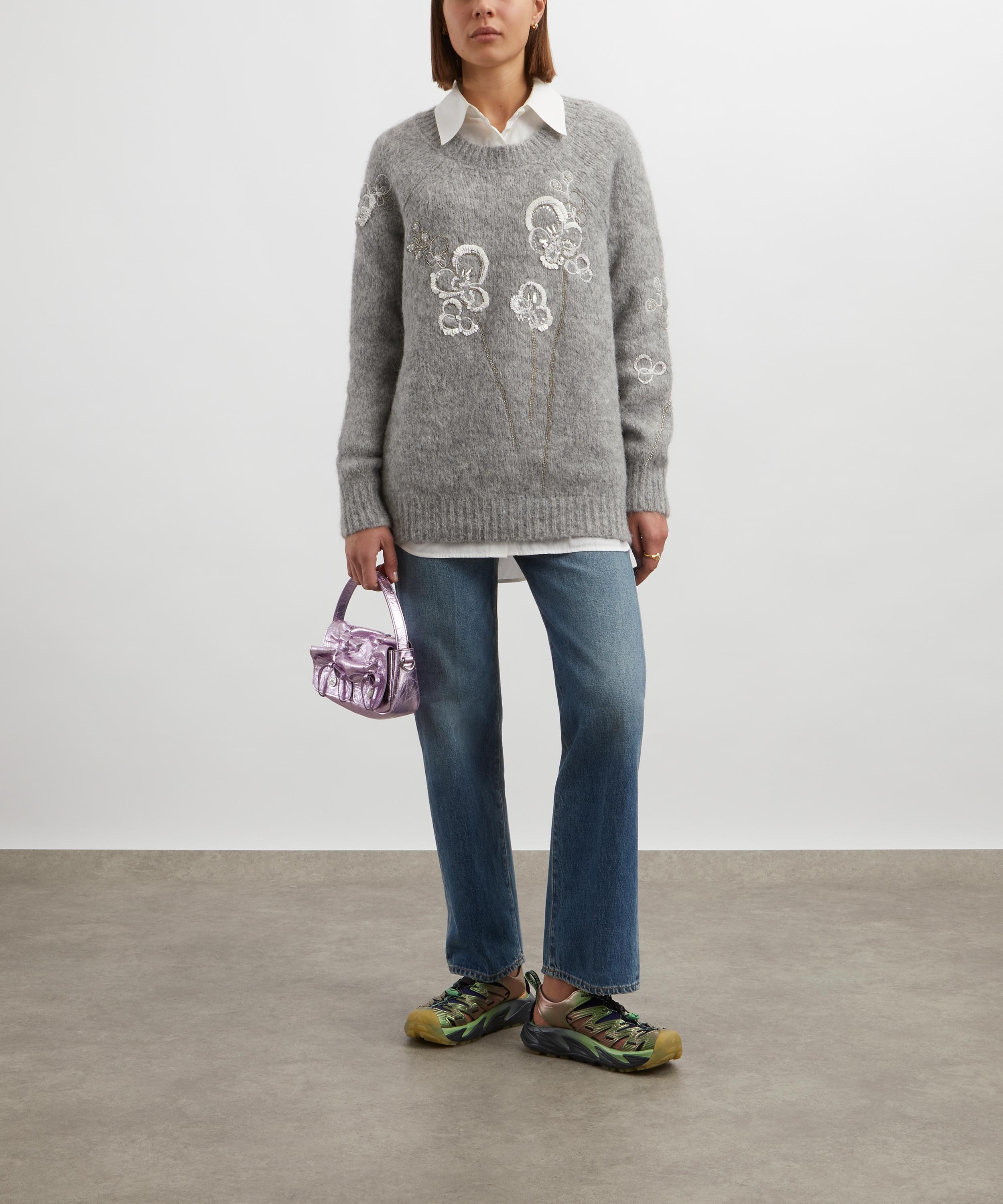 Baretta Relaxed Straight Jeans in Babylonia - 2