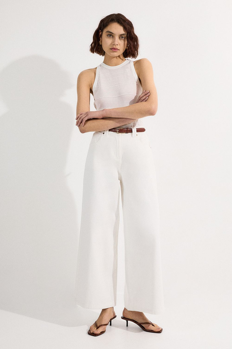 Denim Soft Wash Relaxed Straight Leg Jean 1
