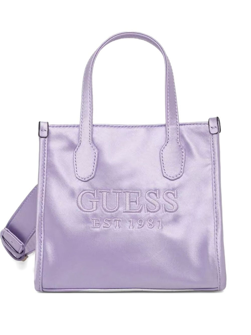 mini Silvana logo-embroidered tote bag 1