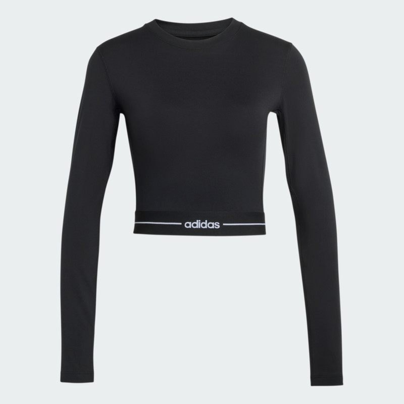 Hyperglam Cropped Long Sleeve T-Shirt 1