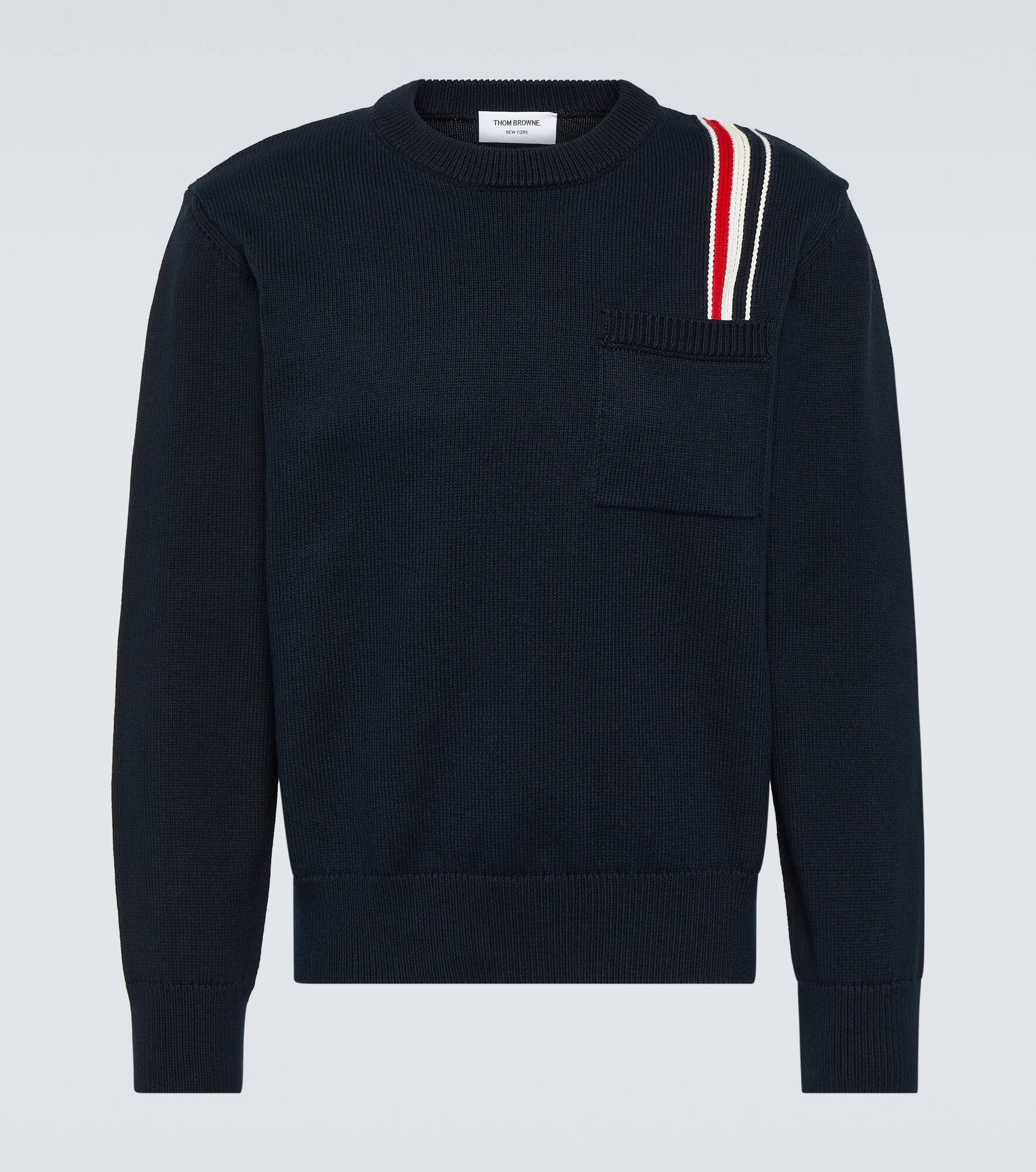 RWB Stripe cotton sweater - 1