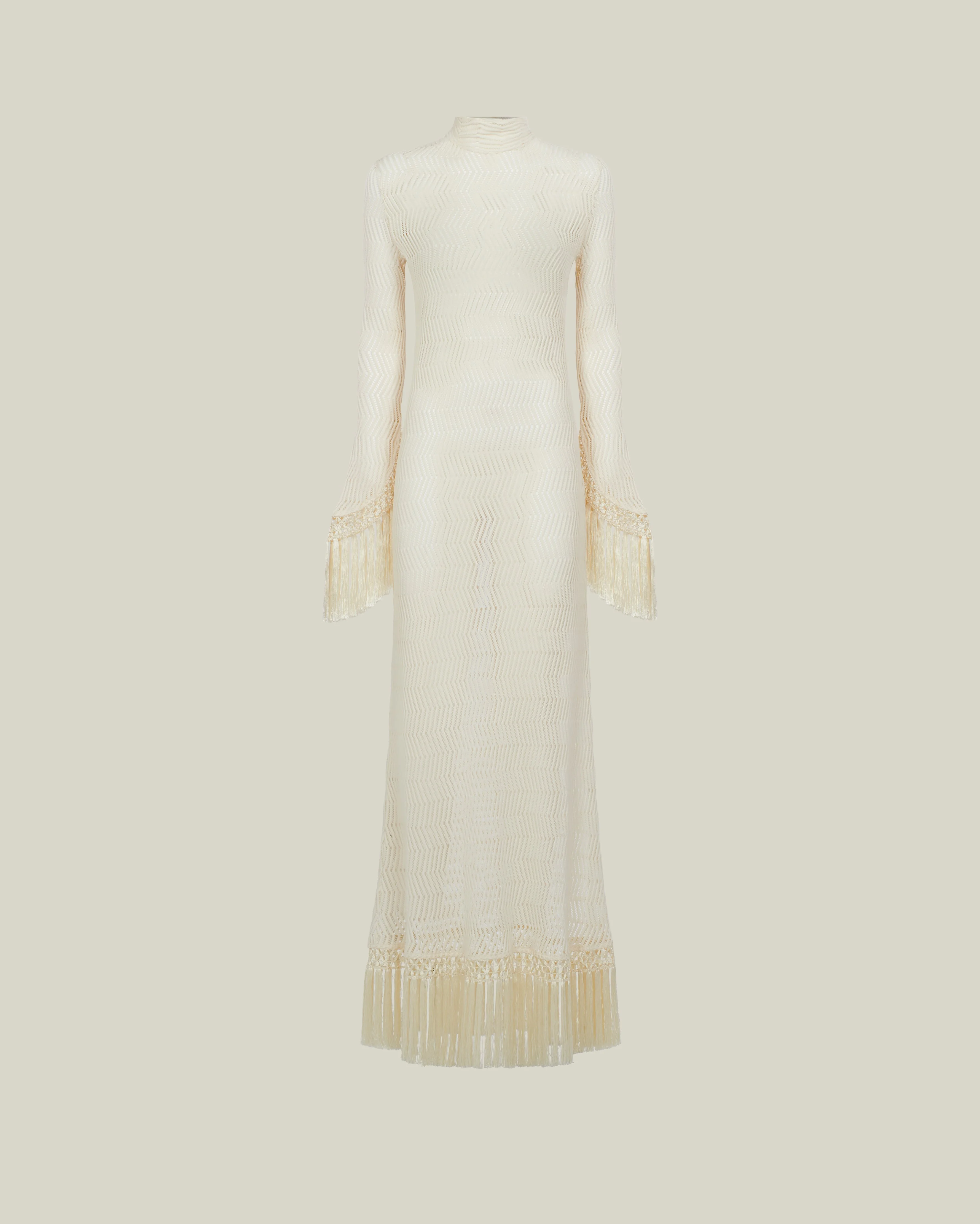 New Mexico Dress in Ivory - 1