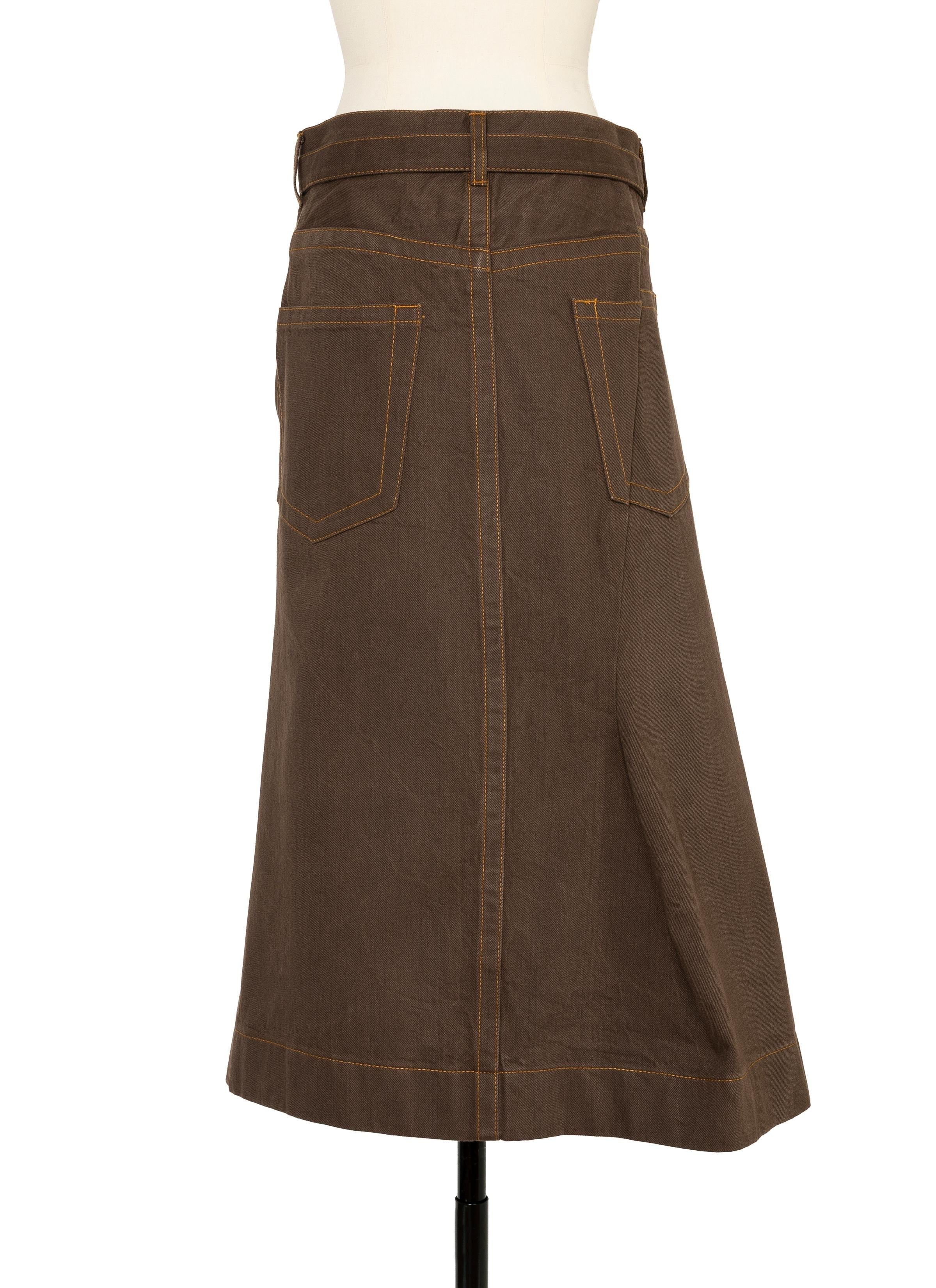 Denim Skirt - 4
