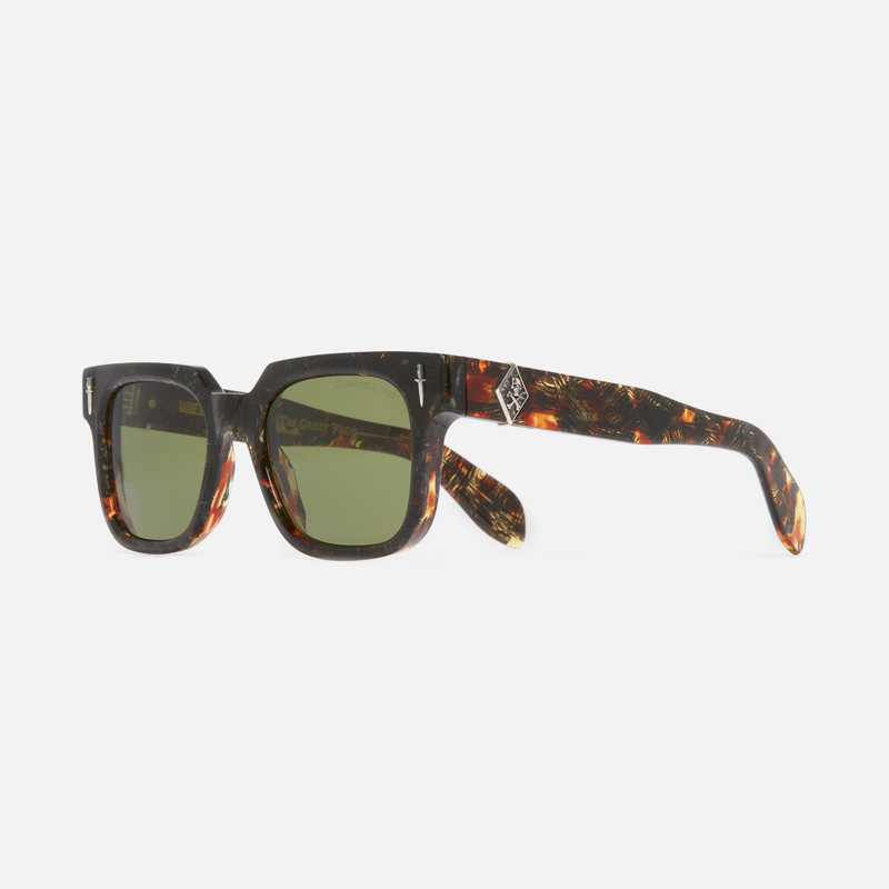 CUTLER AND GROSS THE GREAT FROG LUCKY DIAMOND II RECTANGLE SUNGLASSES outlook