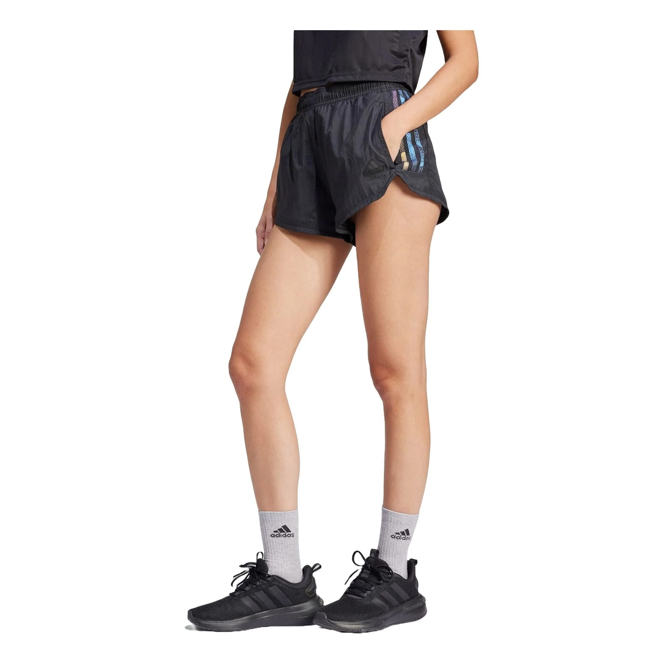 (WMNS) adidas Tiro Cut 3-Stripes Summer Shorts Asia Sizing 'Black' IQ4814 - 1
