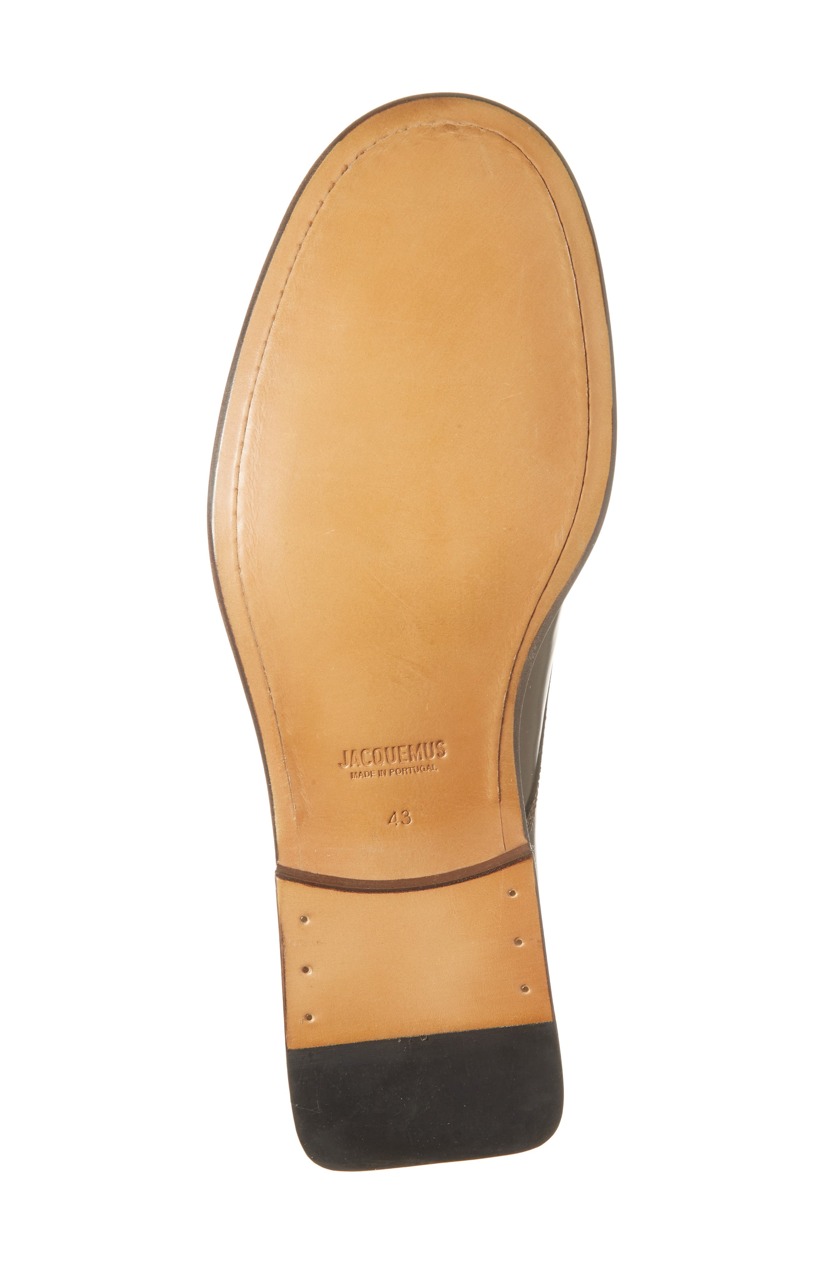 Jacquemus Les Derbies Tresses Woven Derby in Dark Brown 880 at Nordstrom - 6