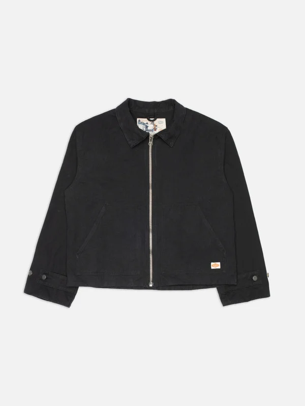Lana Jacket Duck Canvas Black - 1