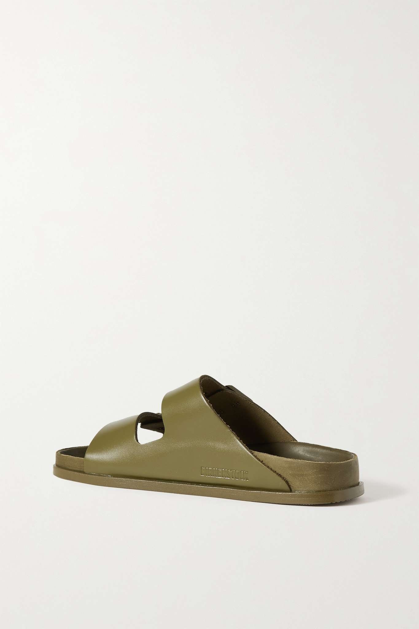 Arizona leather-trimmed canvas sandals - 3