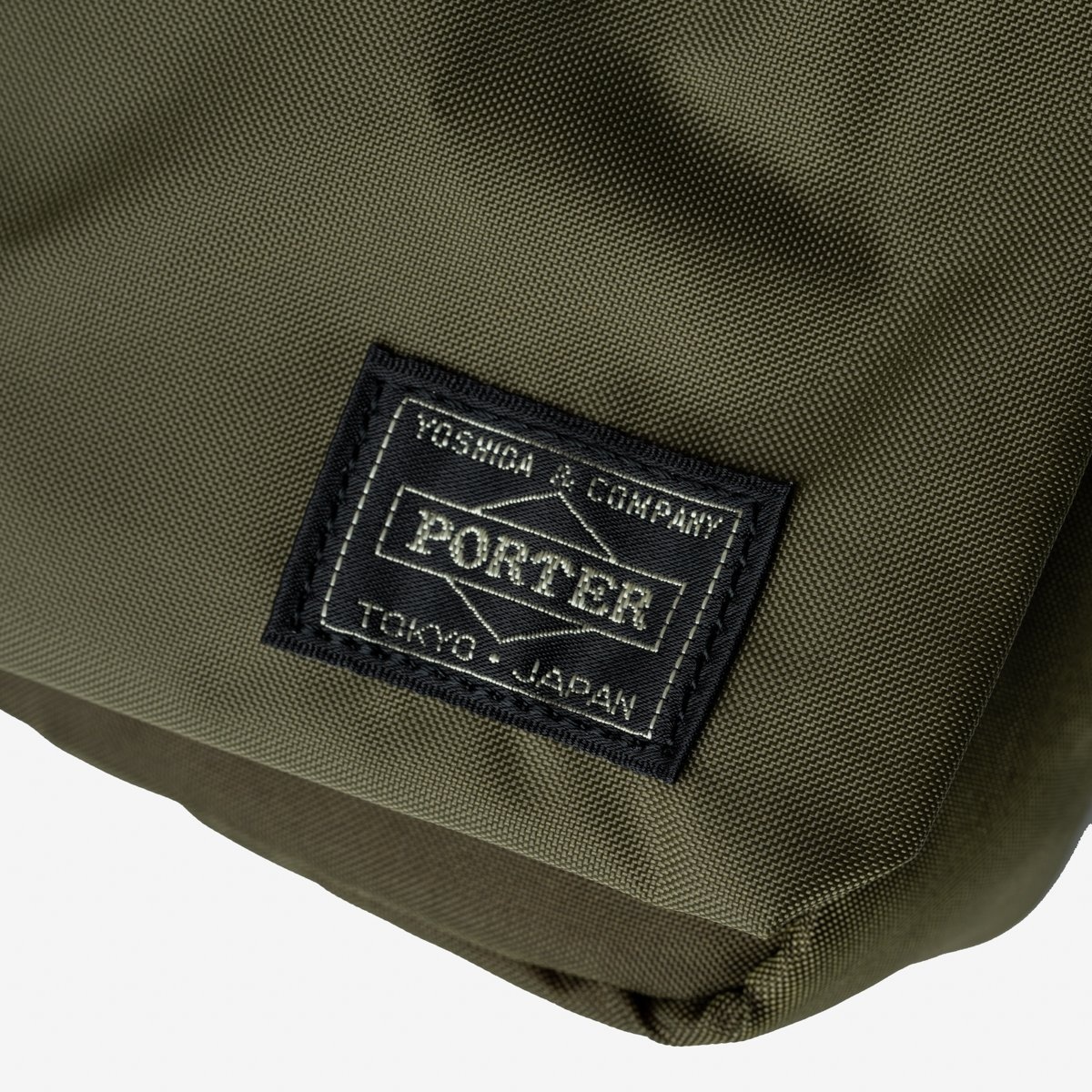 POR-FOR-SHLS-OLV Porter - Yoshida & Co. - Force Small Shoulder Bag - Olive - 9