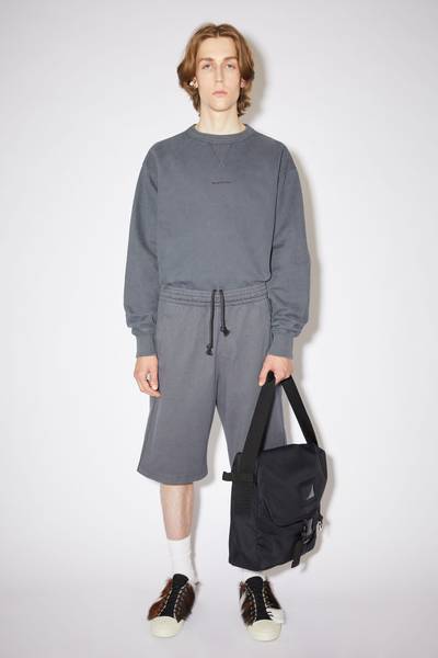 Acne Studios Relaxed shorts - Slate grey outlook