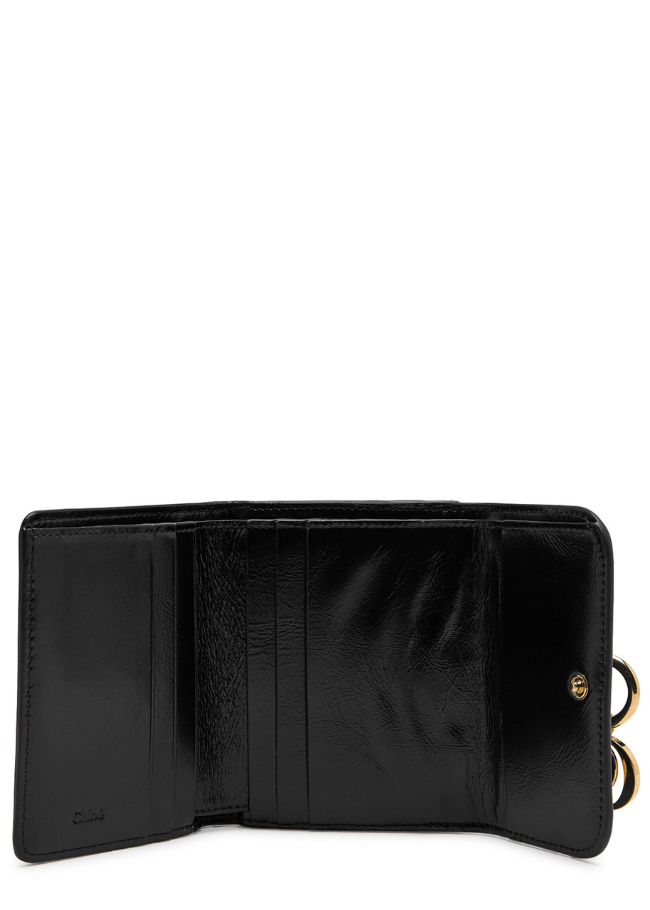 Chloe Alphabet Glossed Leather Wallet - 4