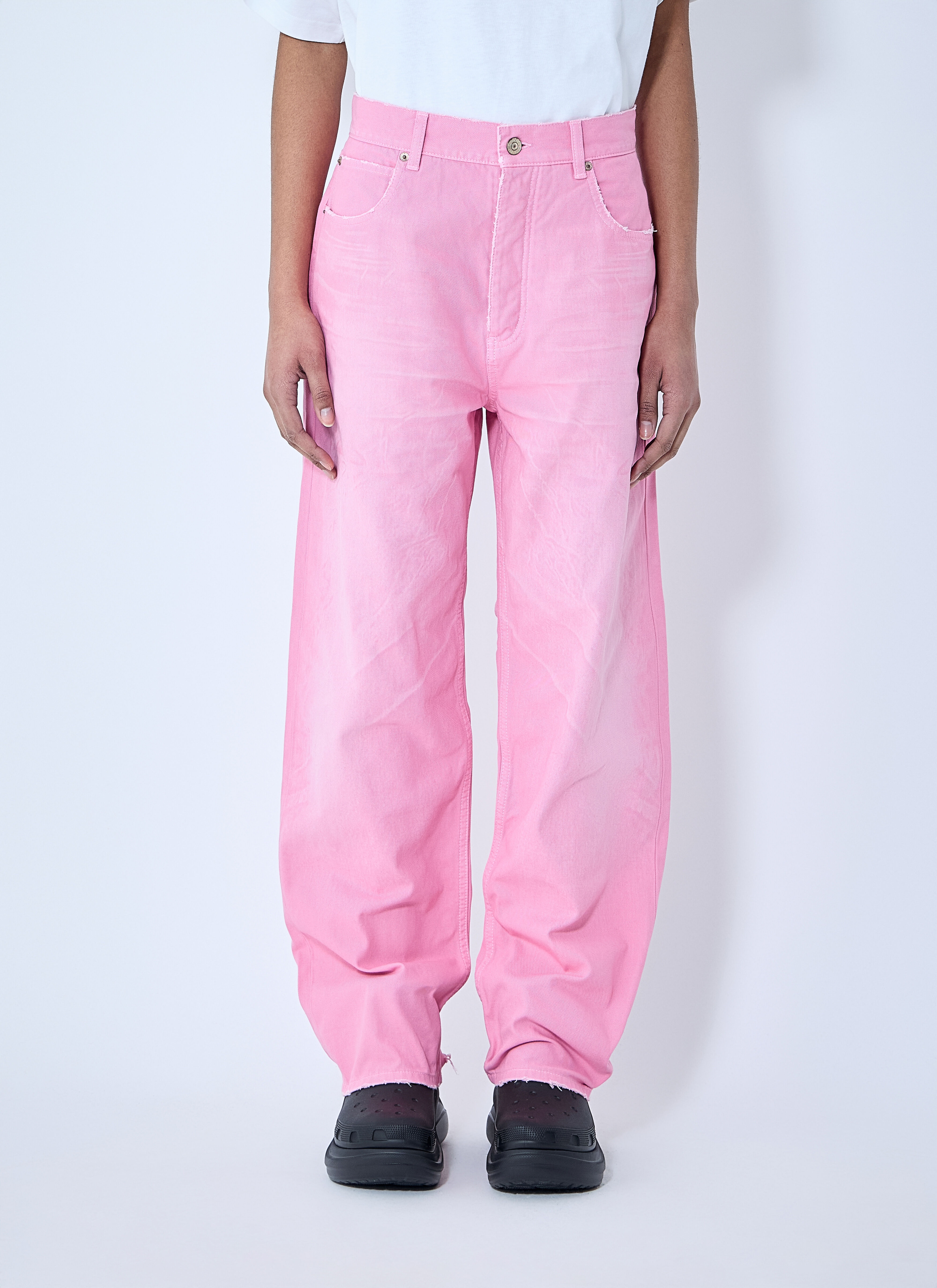 Loose Denim Jeans - 1