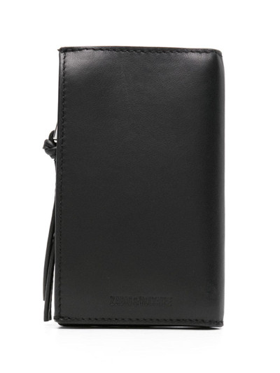 Zadig & Voltaire Compact Eternal leather cardholder outlook