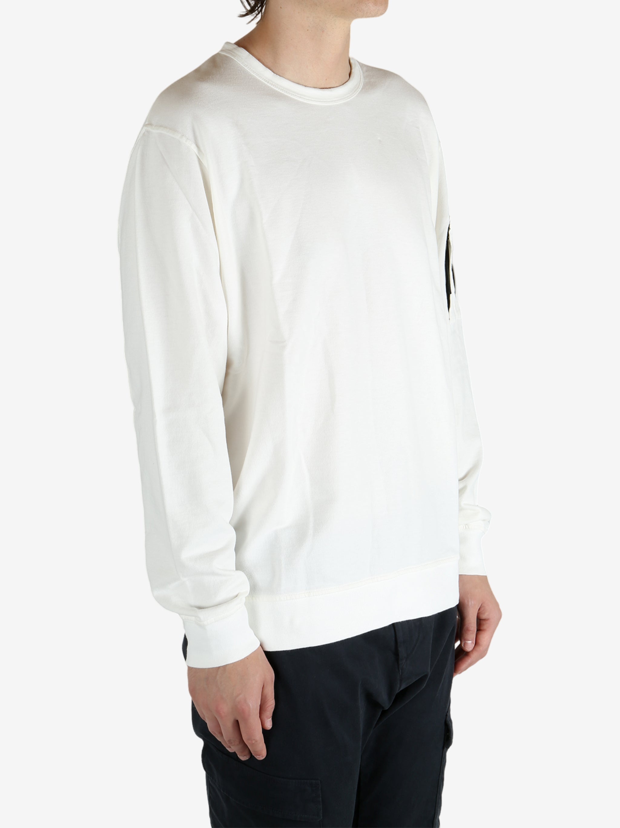 C.P. COMPANY - Men Fleece Crewneck - 2