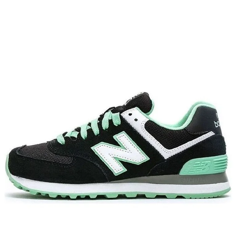 (WMNS) New Balance 574 'Black Pistachio' WL574CPC - 1
