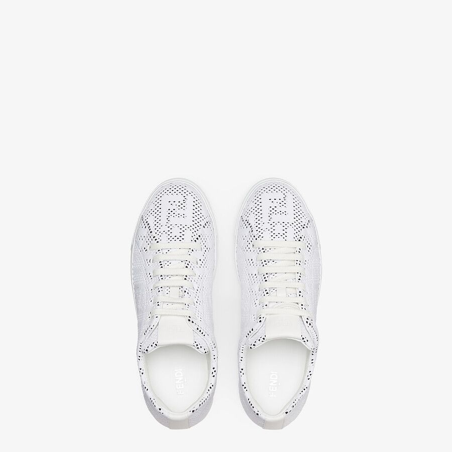 White mesh low-tops - 4