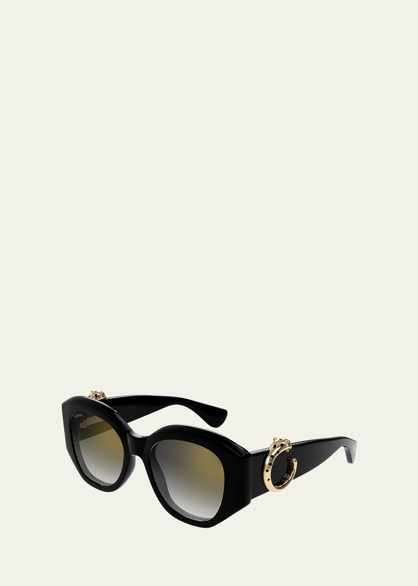 C-Logo Acetate Butterfly Sunglasses - 1