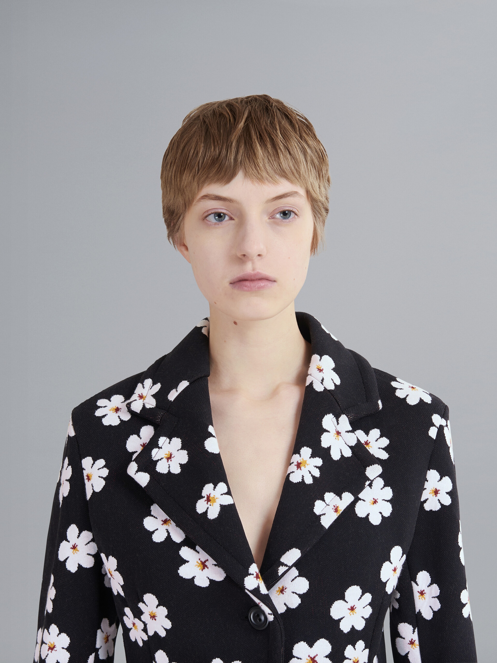 DAISY JACQUARD BLAZER - 4