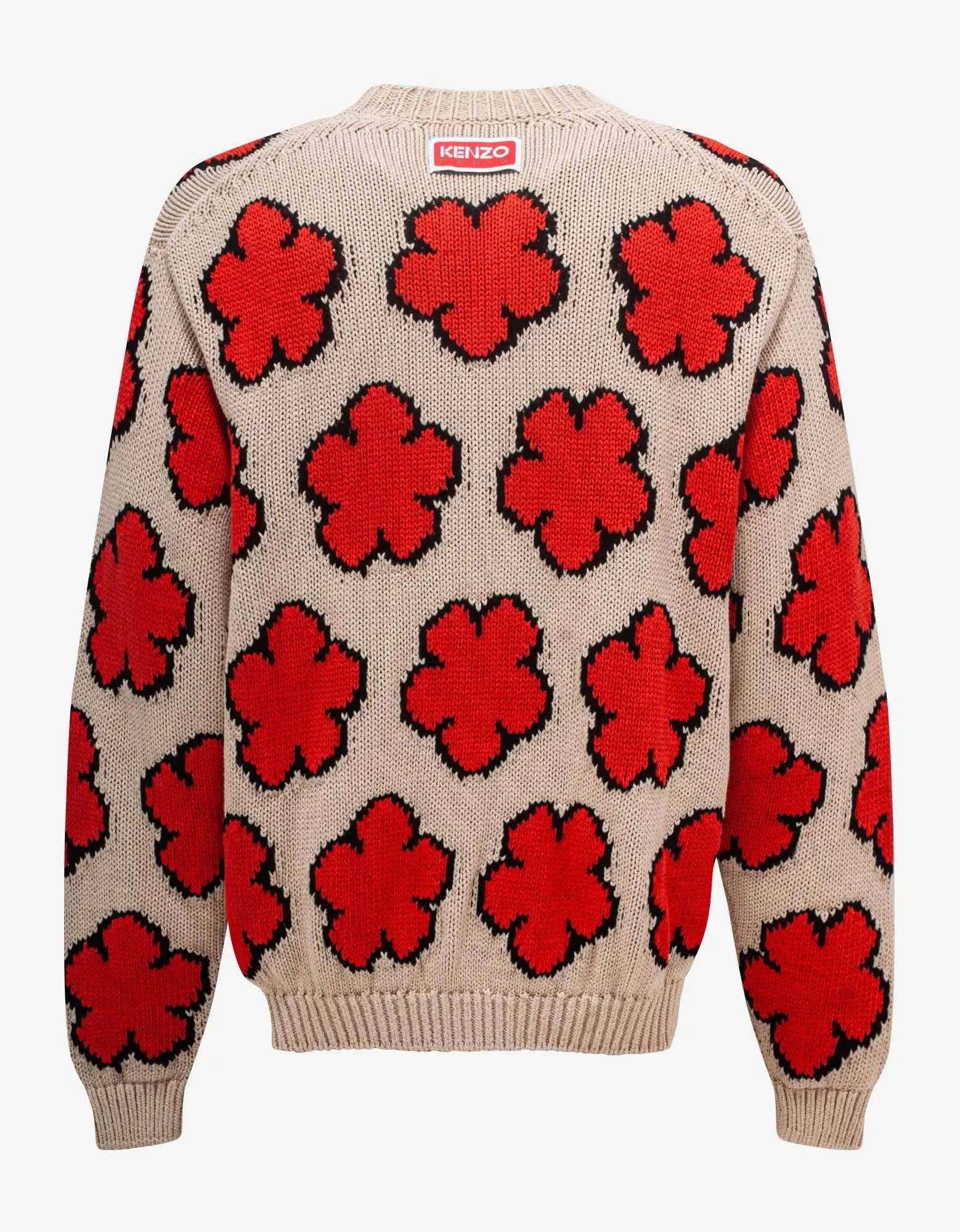 Kenzo Ecru 'Boke Flower' Sweater - 2