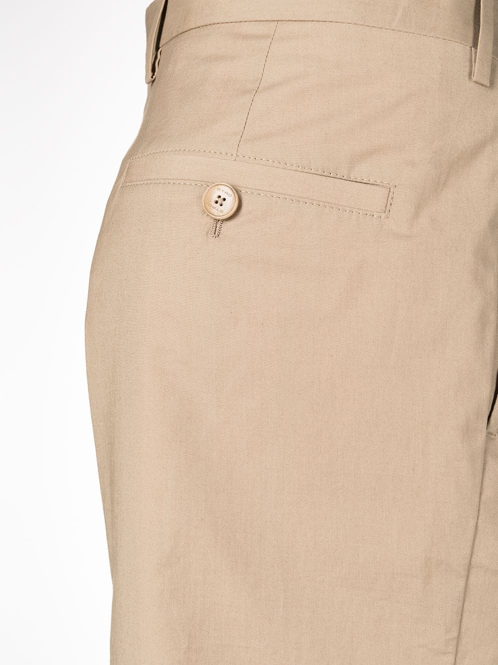 straight-leg chino shorts - 3