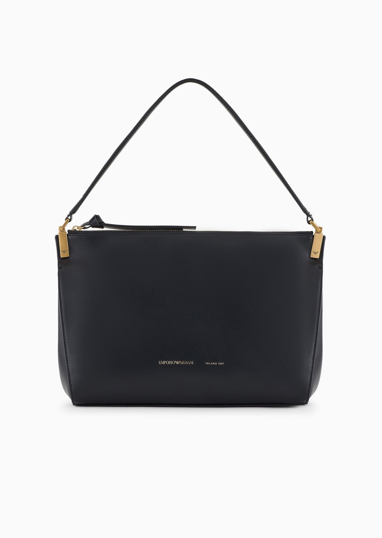 Medium handbag in smooth leather 1