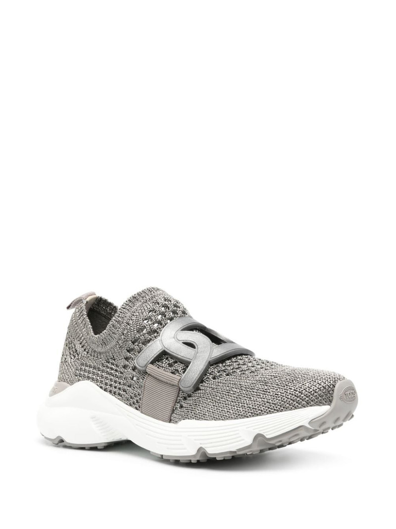 Tod's Kate crochet-knit sneakers outlook