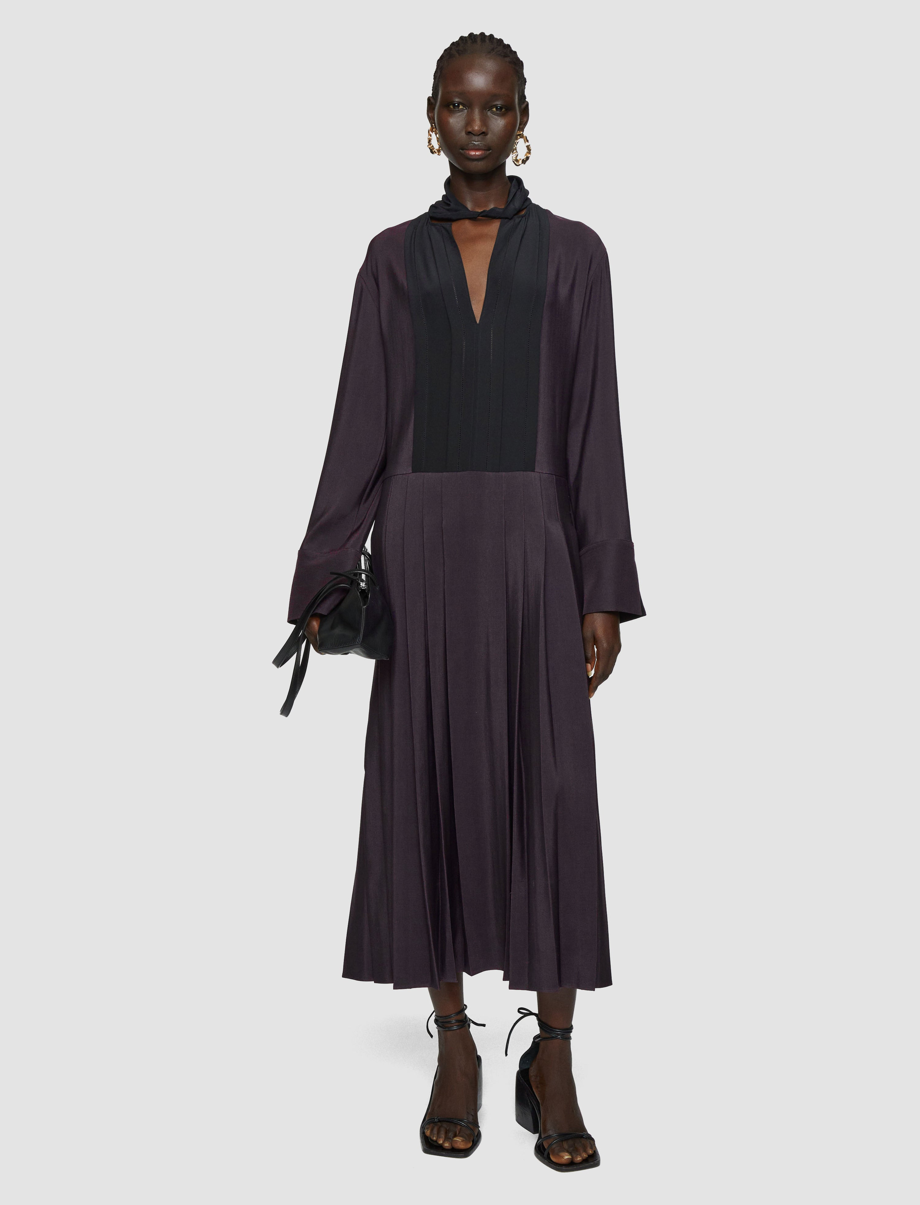 Duris Evening Silk Blend Dress - 2