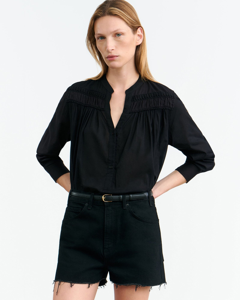 NILI LOTAN COBAIN DENIM SHORT outlook