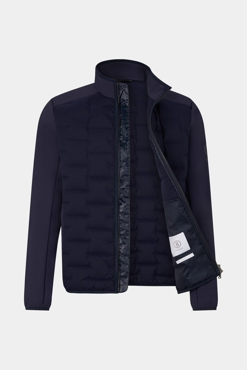 Daron Softshell down jacket in Navy blue 7