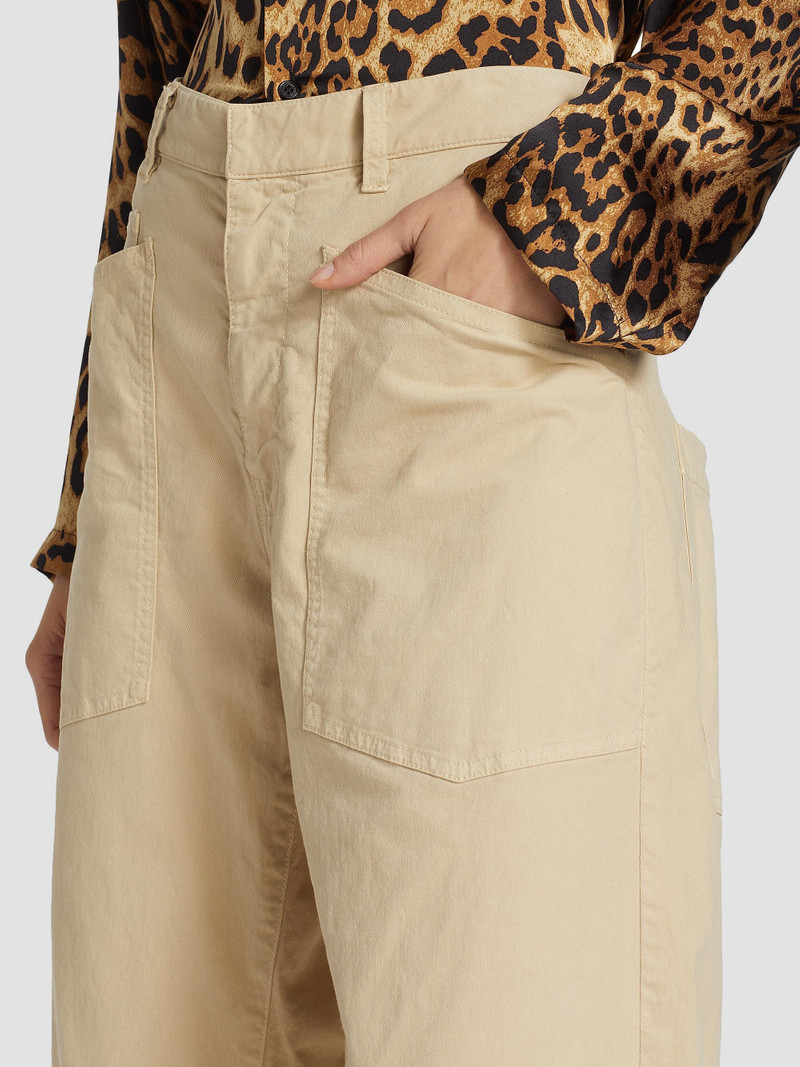 Women's Shon Cotton Twill Pants - Sandstone 6
