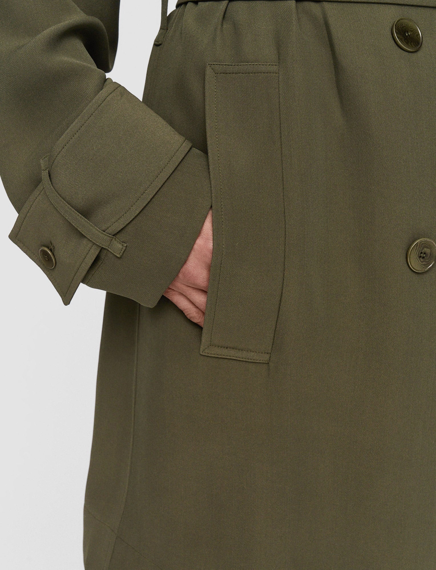 Silk Crepe Charah Jacket - 5