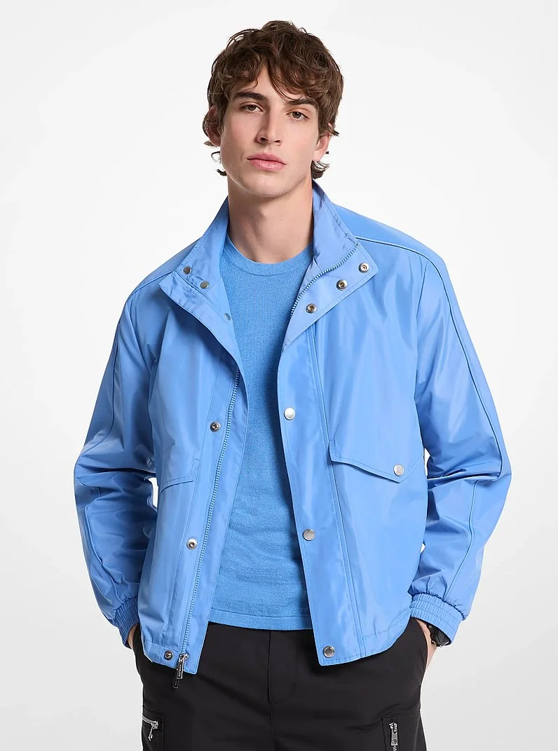 Water-Resistant Windbreaker Jacket - 1