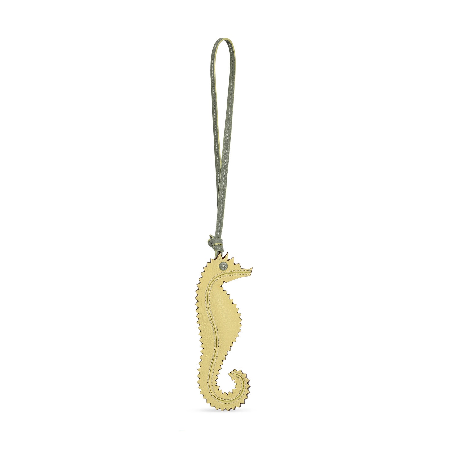Yellow sea-horse charm - 3