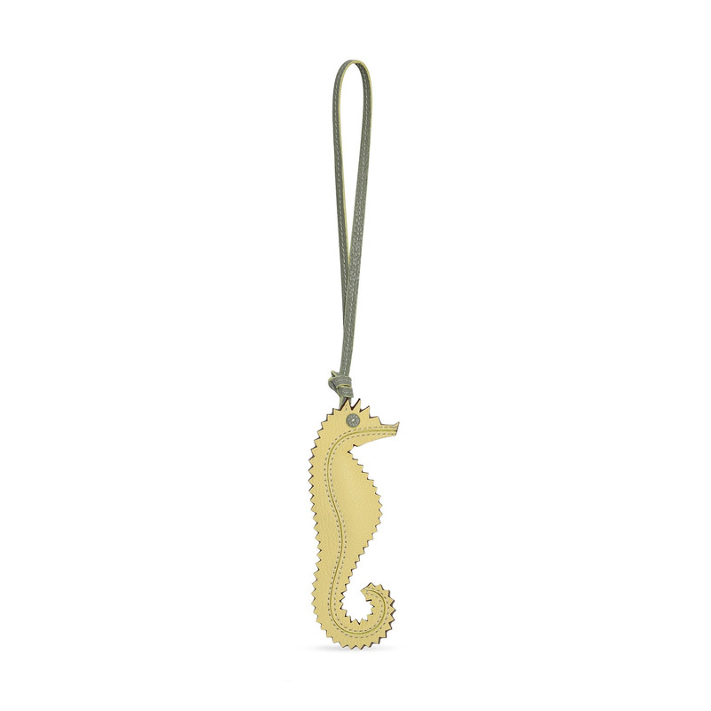 Yellow sea-horse charm 3
