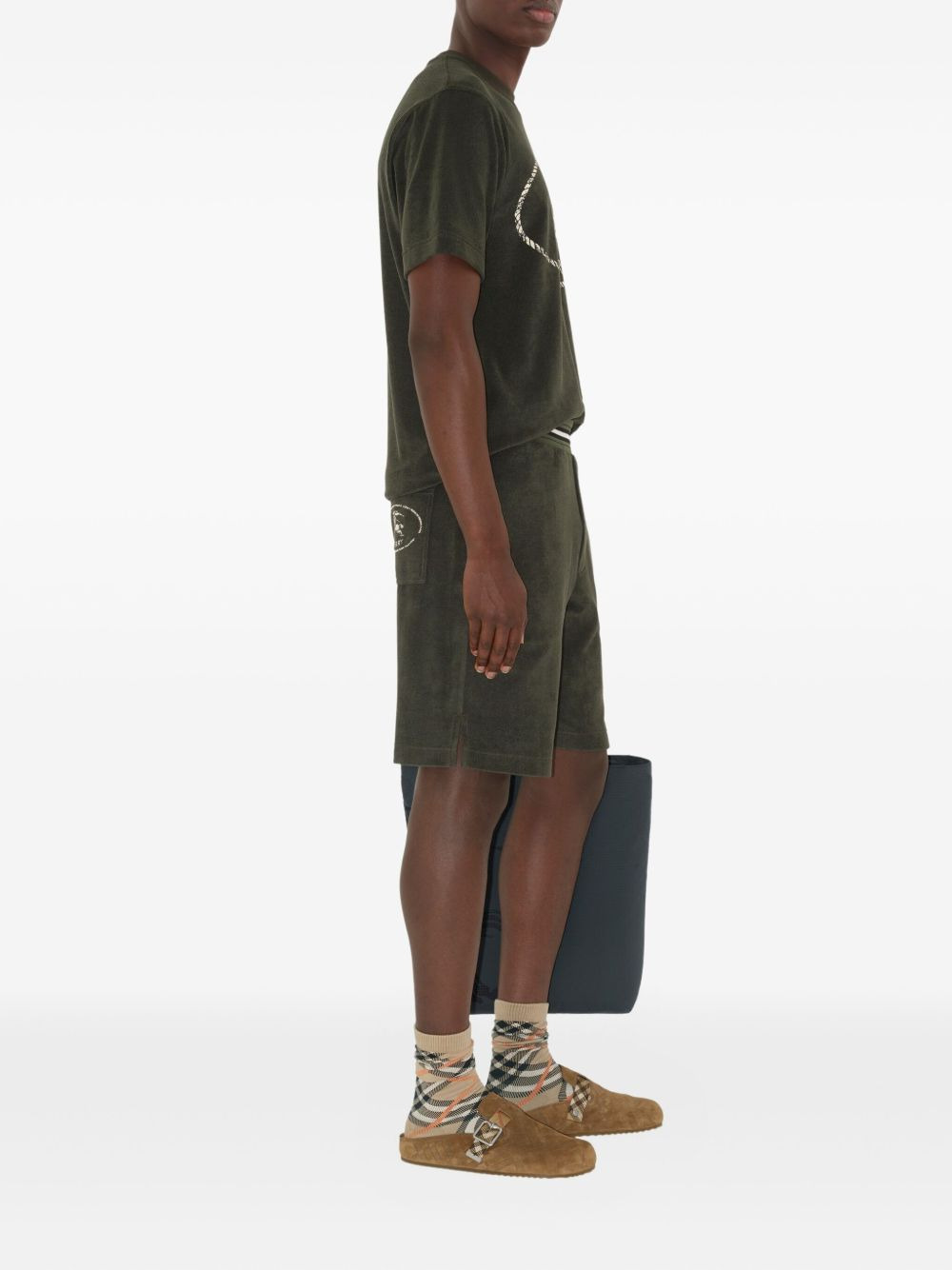 elasticated-waist shorts - 3
