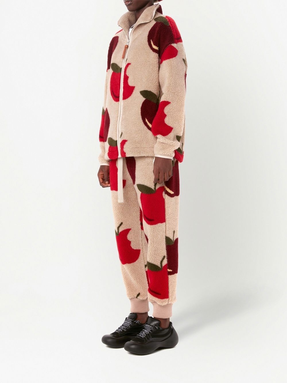 graphic-print tapered-leg track pants - 3