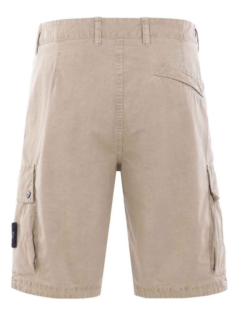 Stone Island cotton cargo shorts outlook