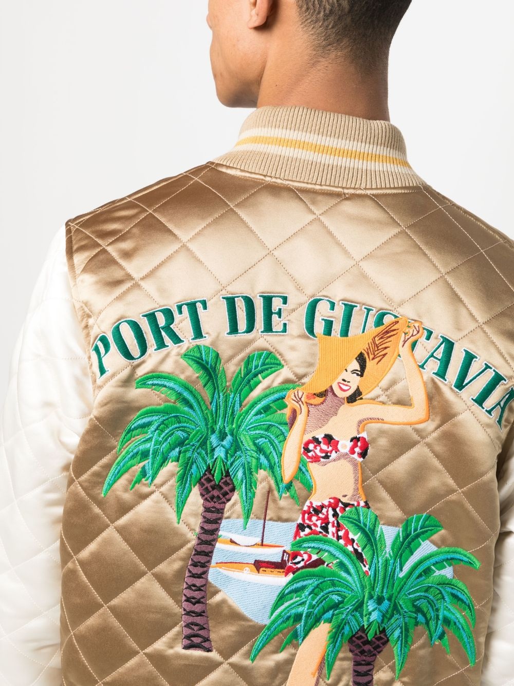 satin bomber jacket - 5