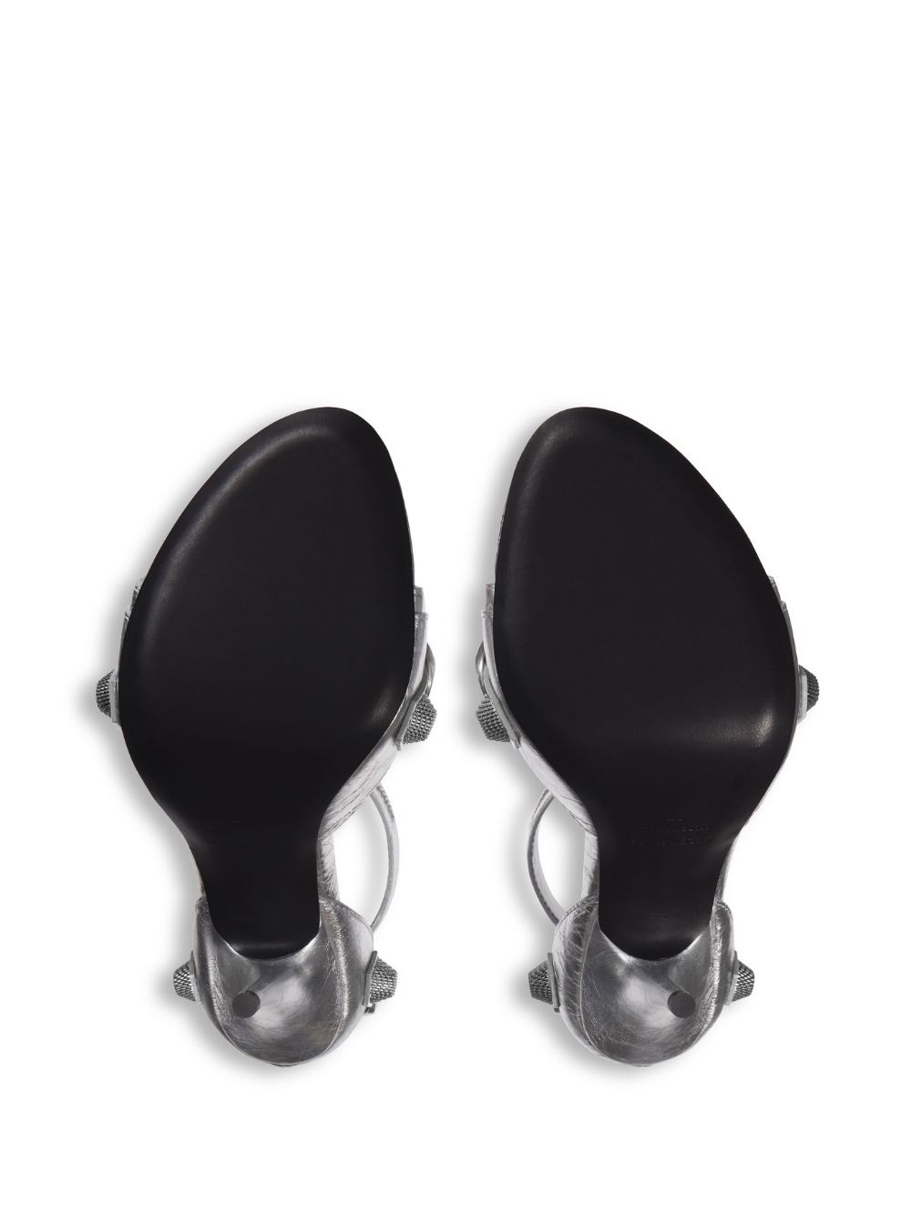 Cagole metallic-finish sandals - 5