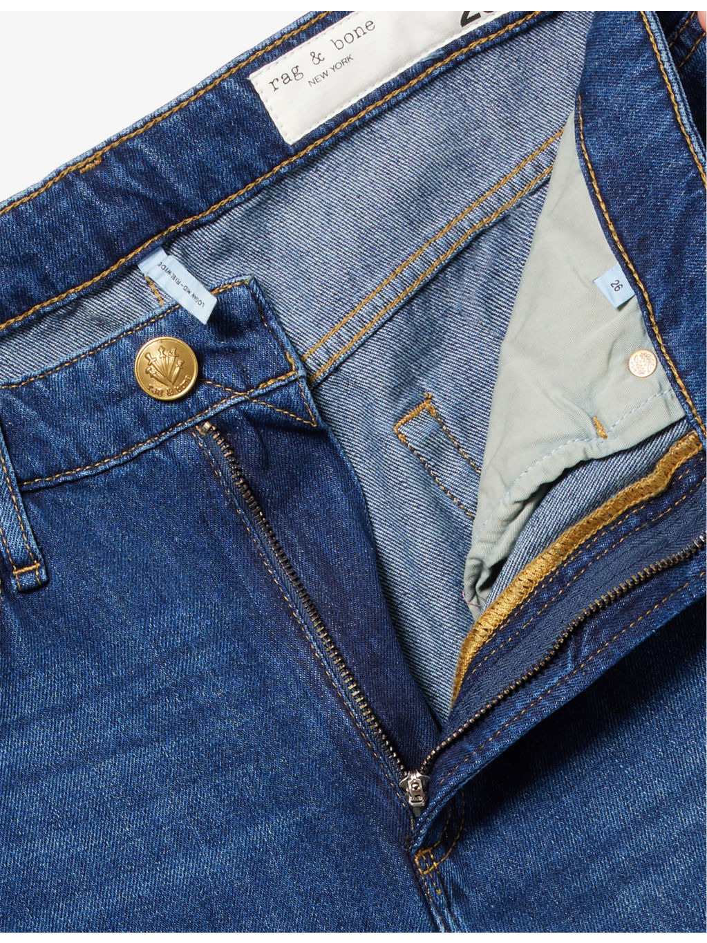 Logan wide-leg mid-rise denim jeans - 7